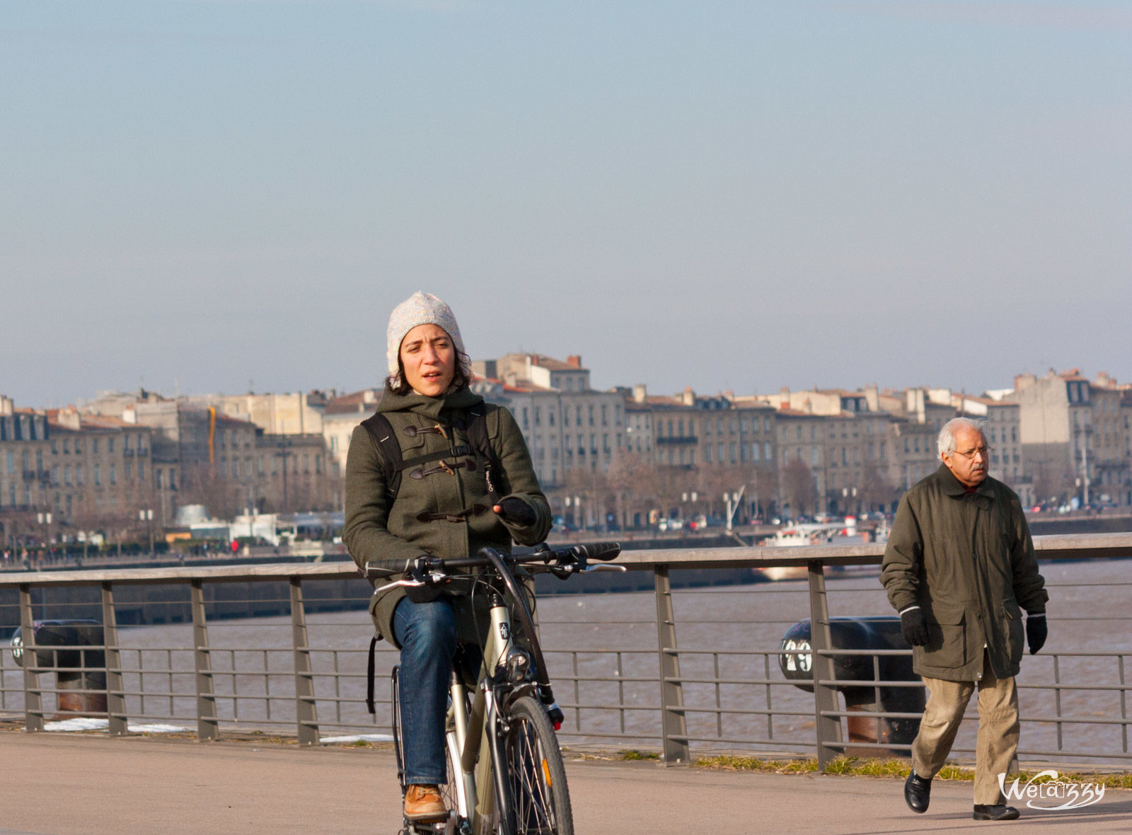 Bordeaux, Hiver, Ville