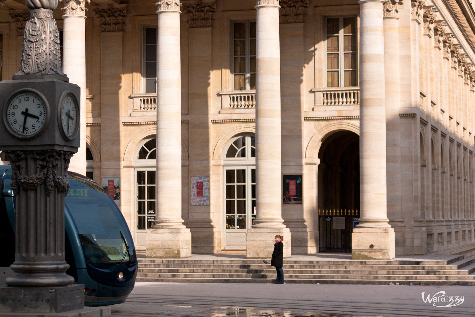 Bordeaux, Hiver, Ville