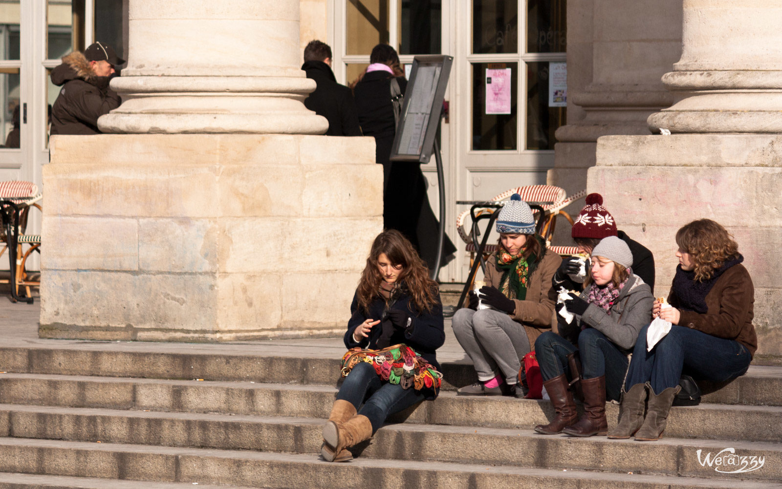 Bordeaux, Hiver, Ville