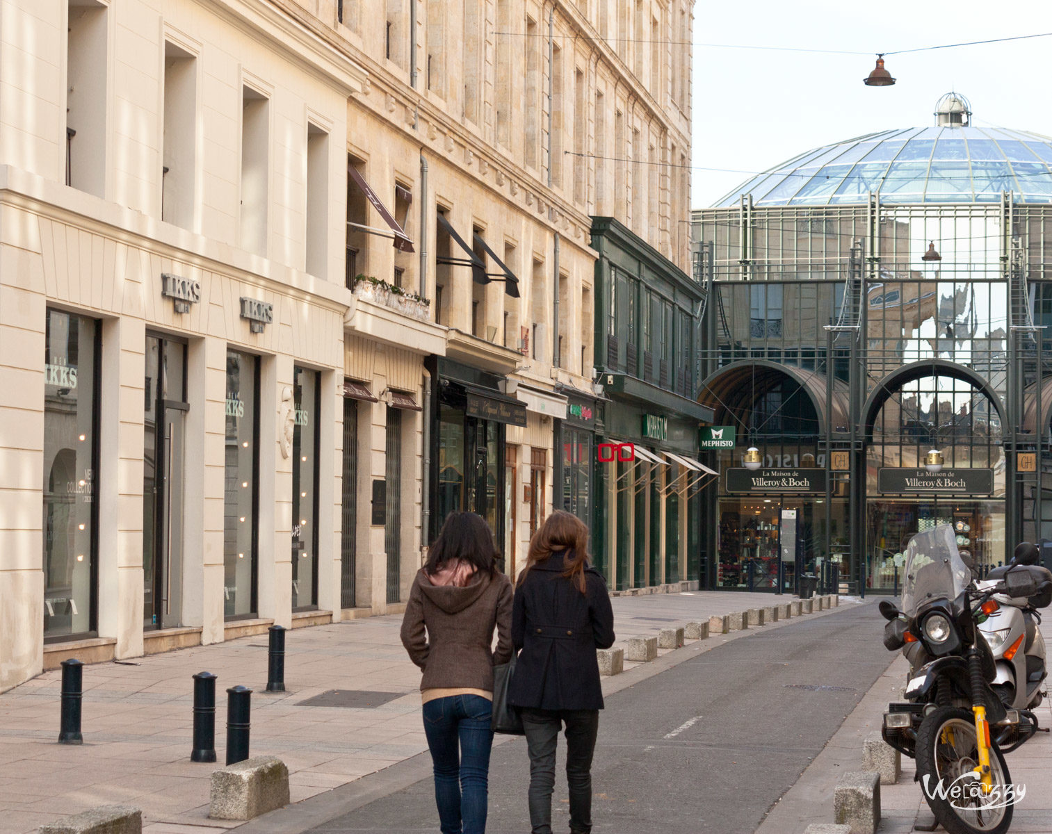 Bordeaux, Hiver, Ville