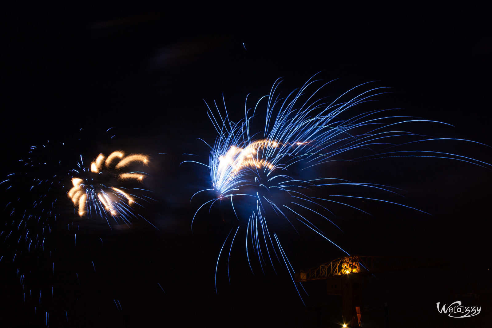 Feux d'artifices, Nantes, Ville