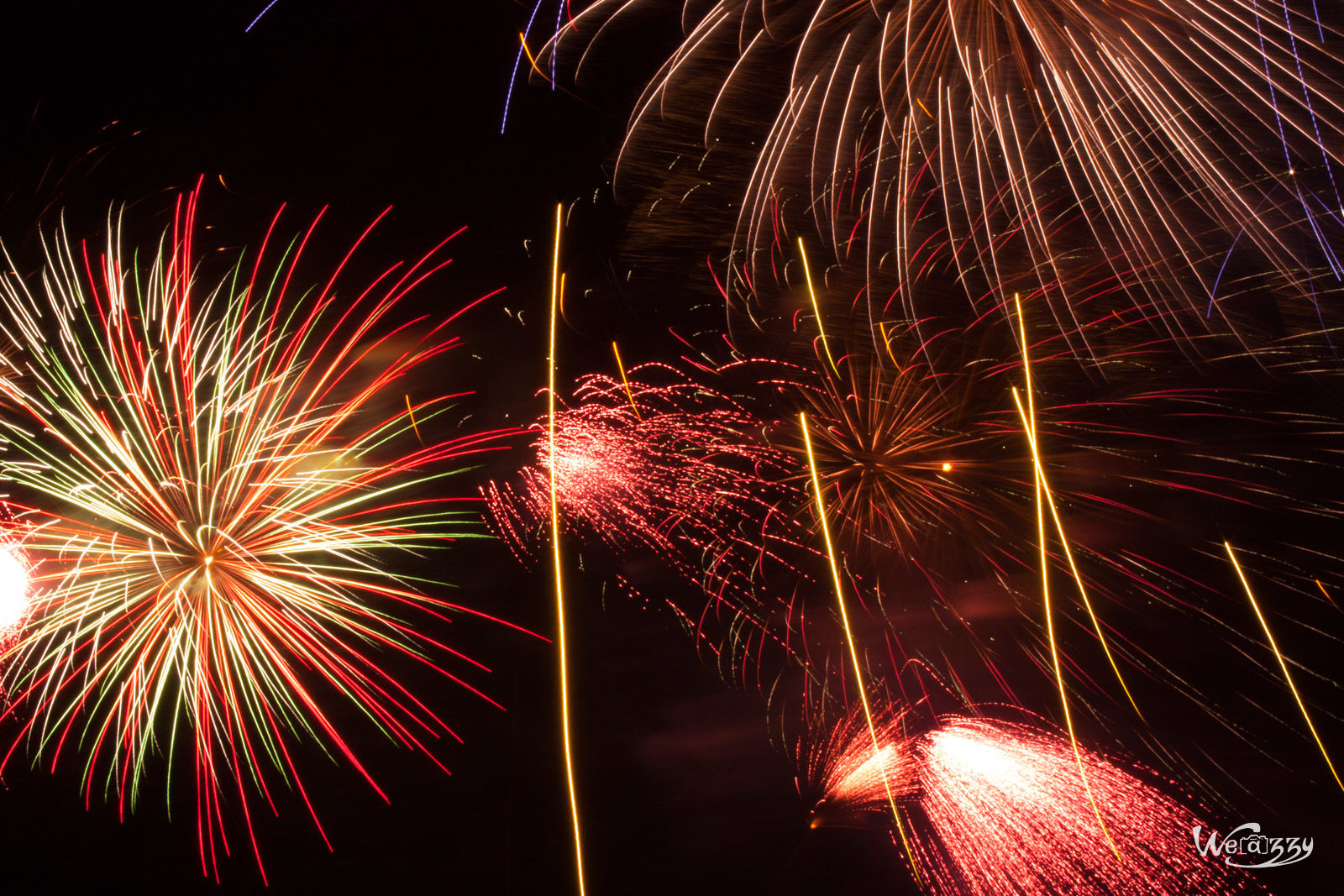 Feux d'artifices, Nantes, Ville