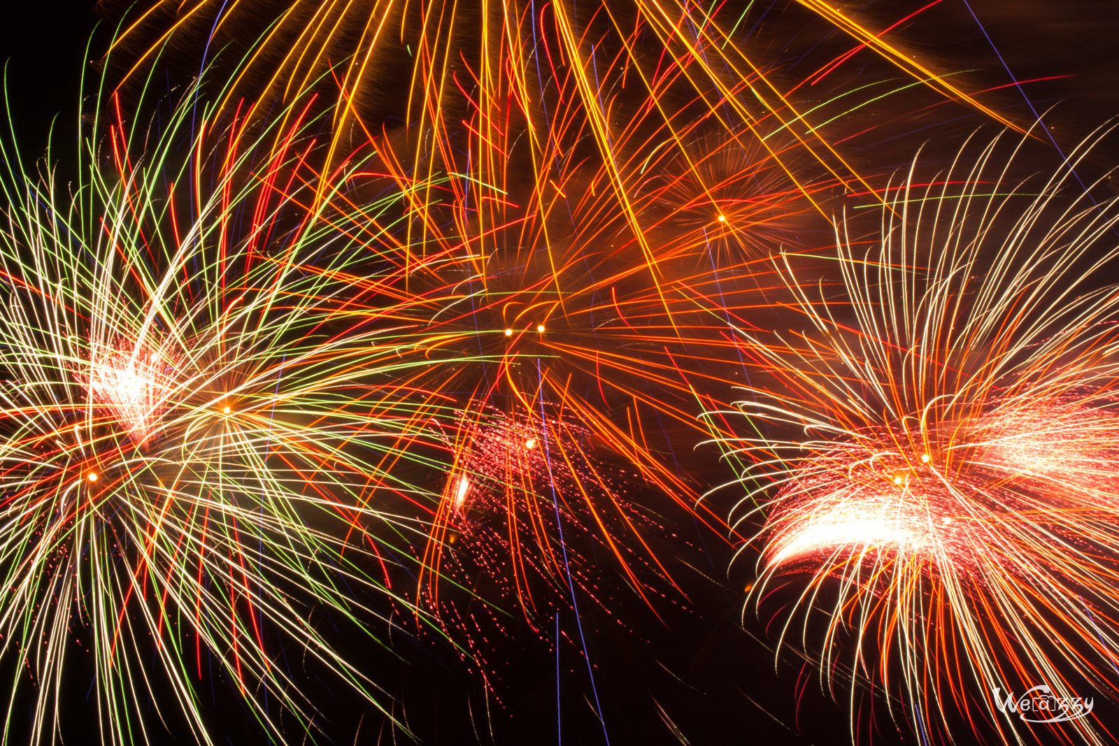 Feux d'artifices, Nantes, Ville