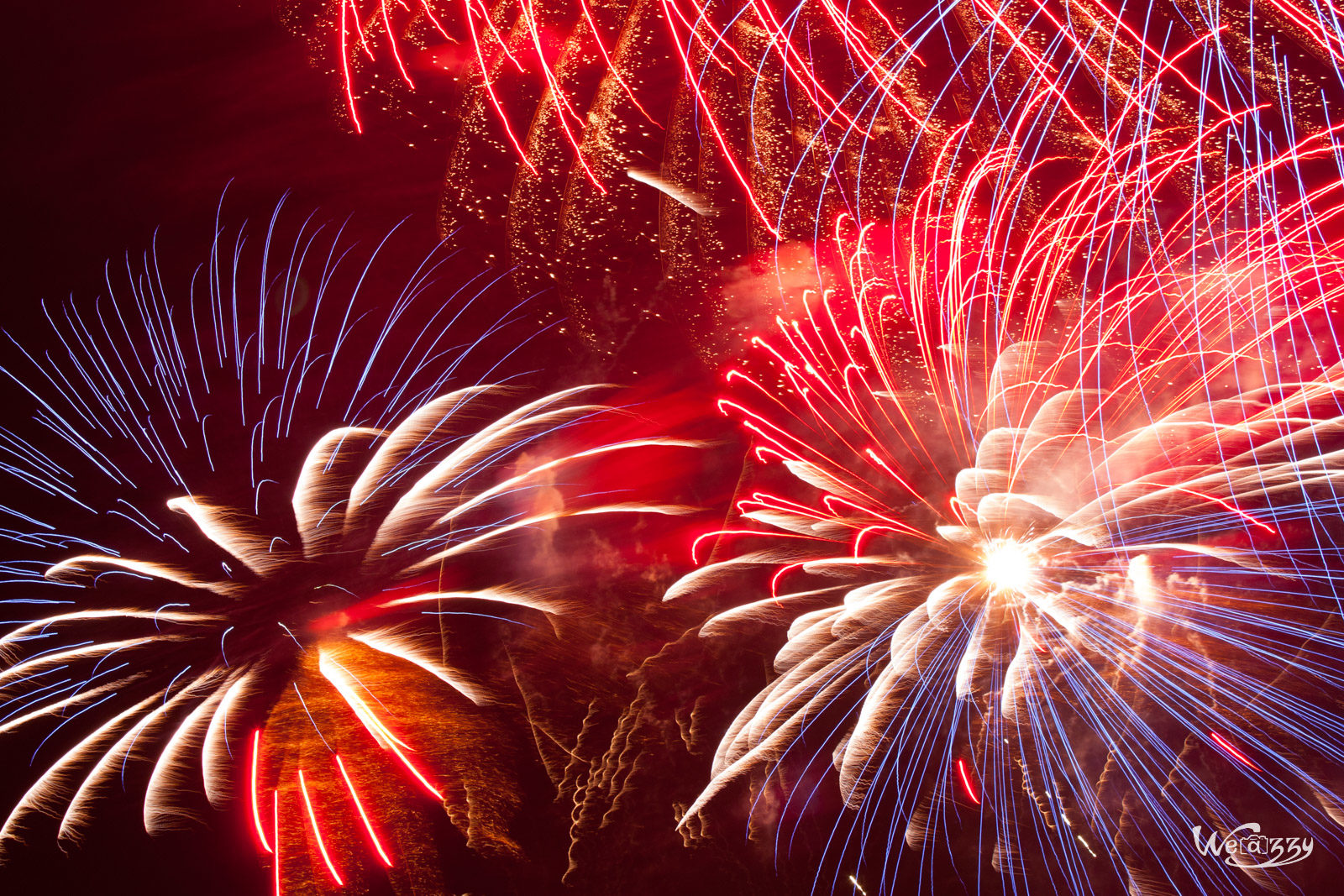 Feux d'artifices, Nantes, Ville