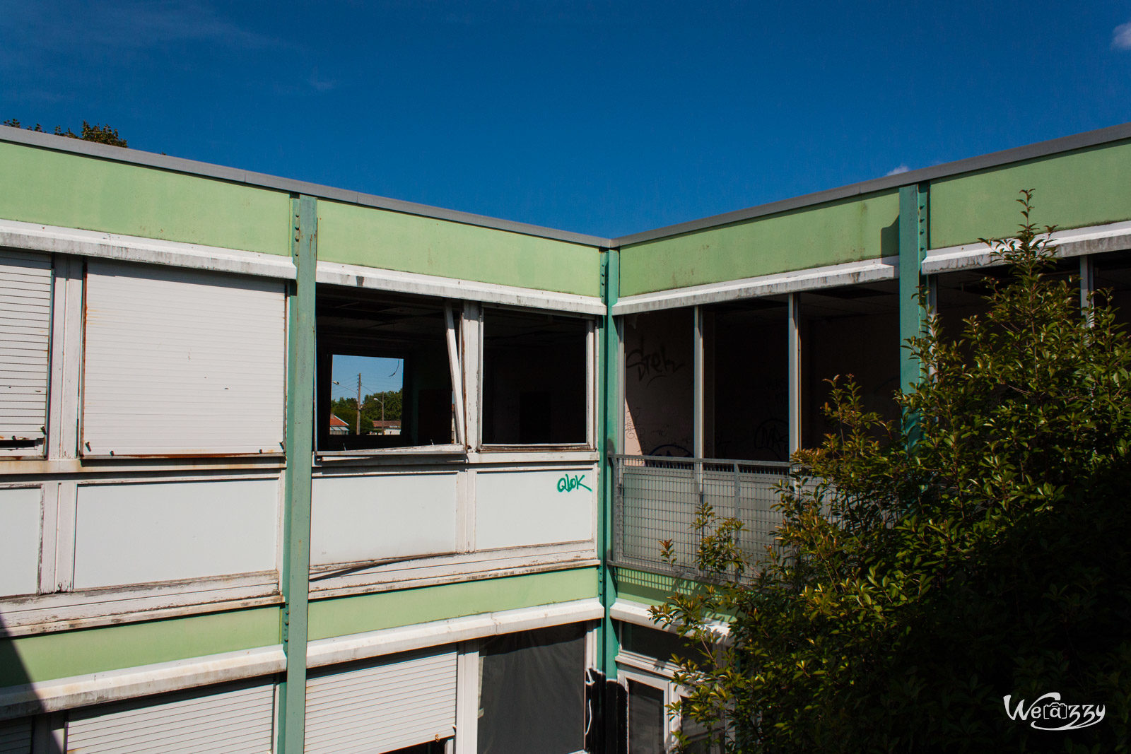 Abandonné, Bordeaux, Collège, Urbex