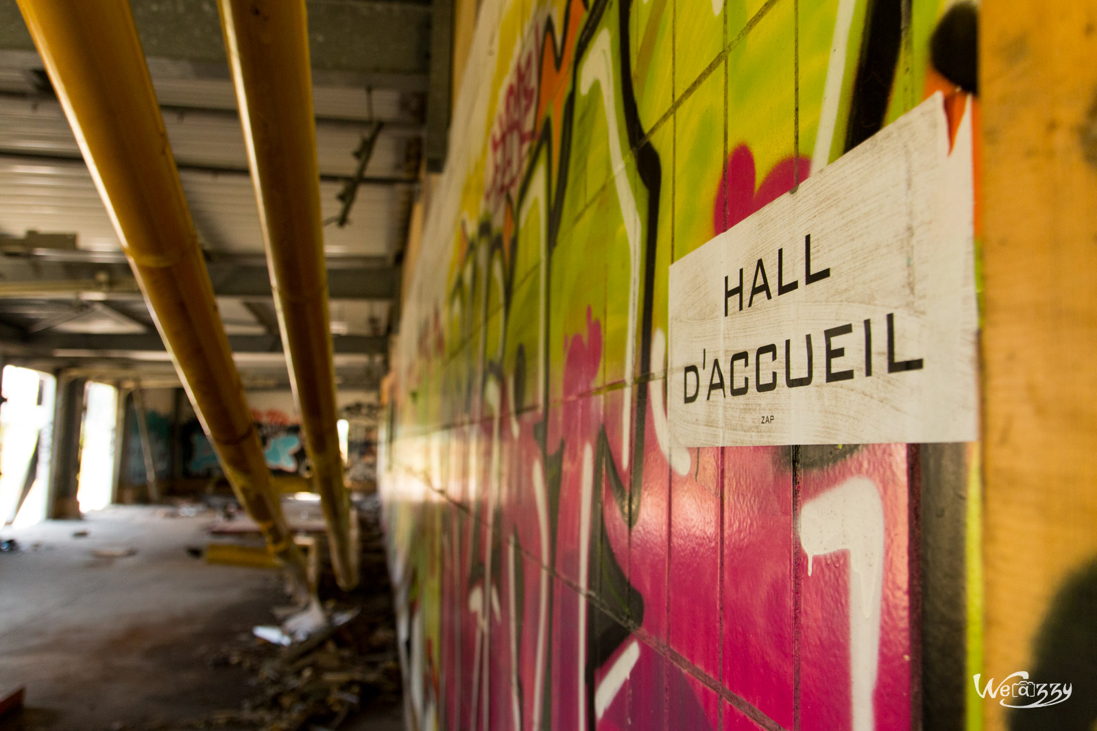 Abattoirs de Nantes – célèbre site urbex – Intérieur