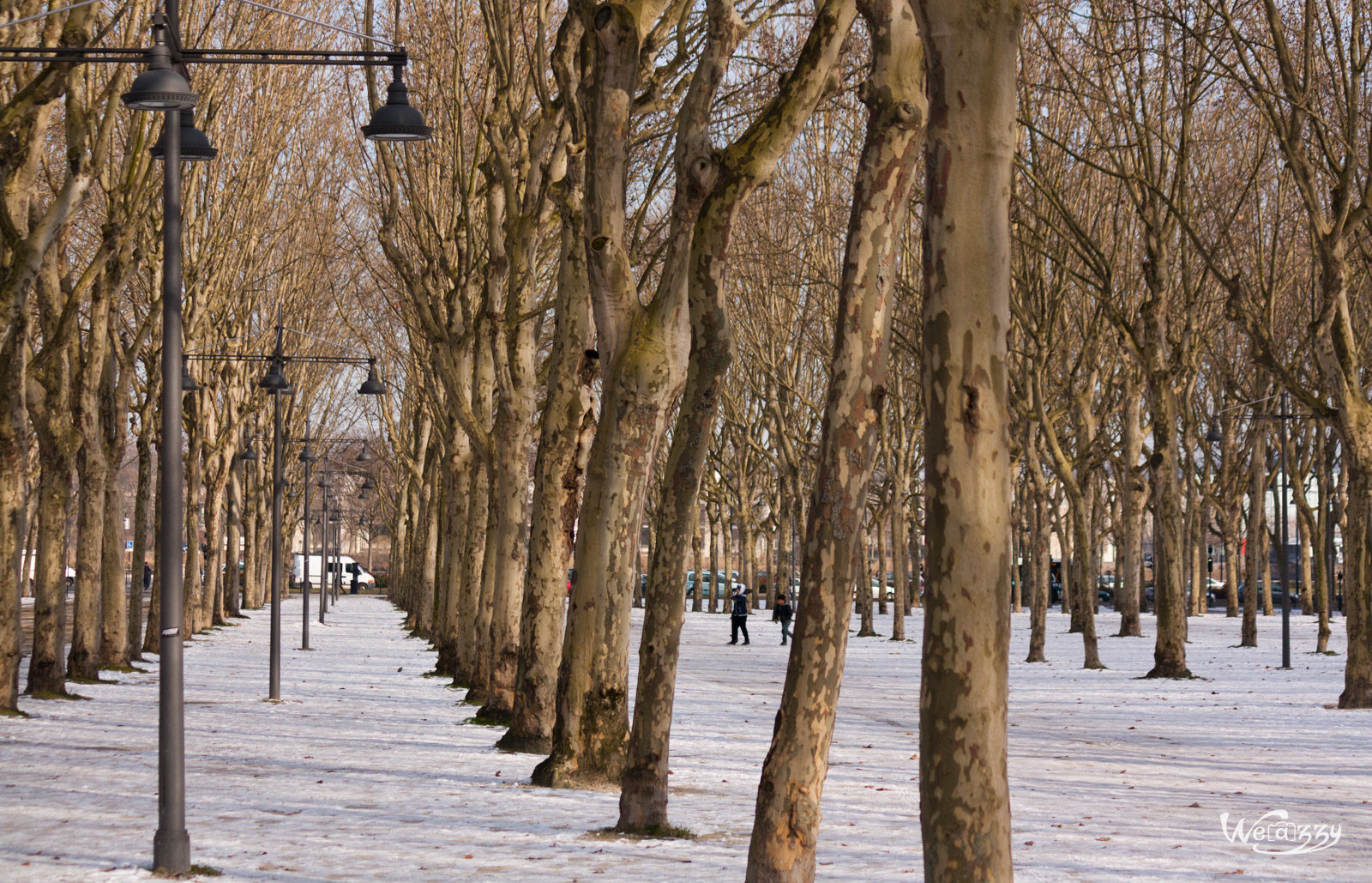 Bordeaux, Hiver, Ville