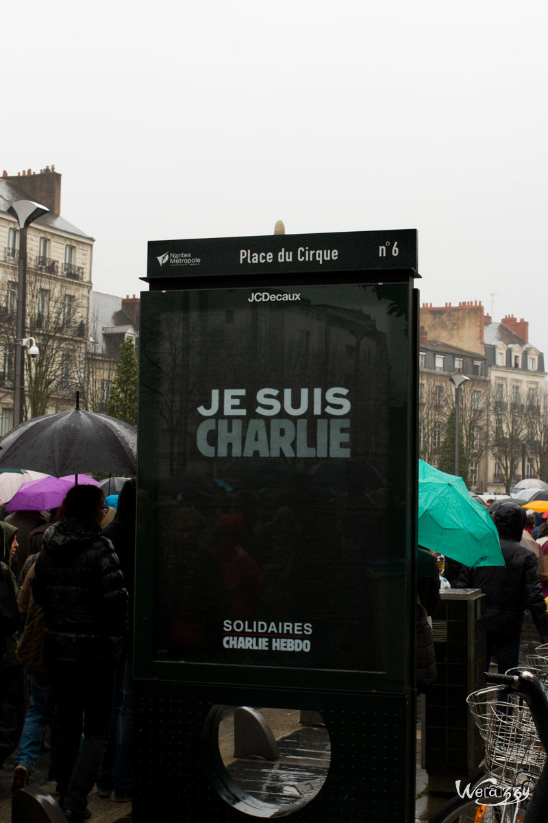 Charlie Hebdo, Nantes, Ville