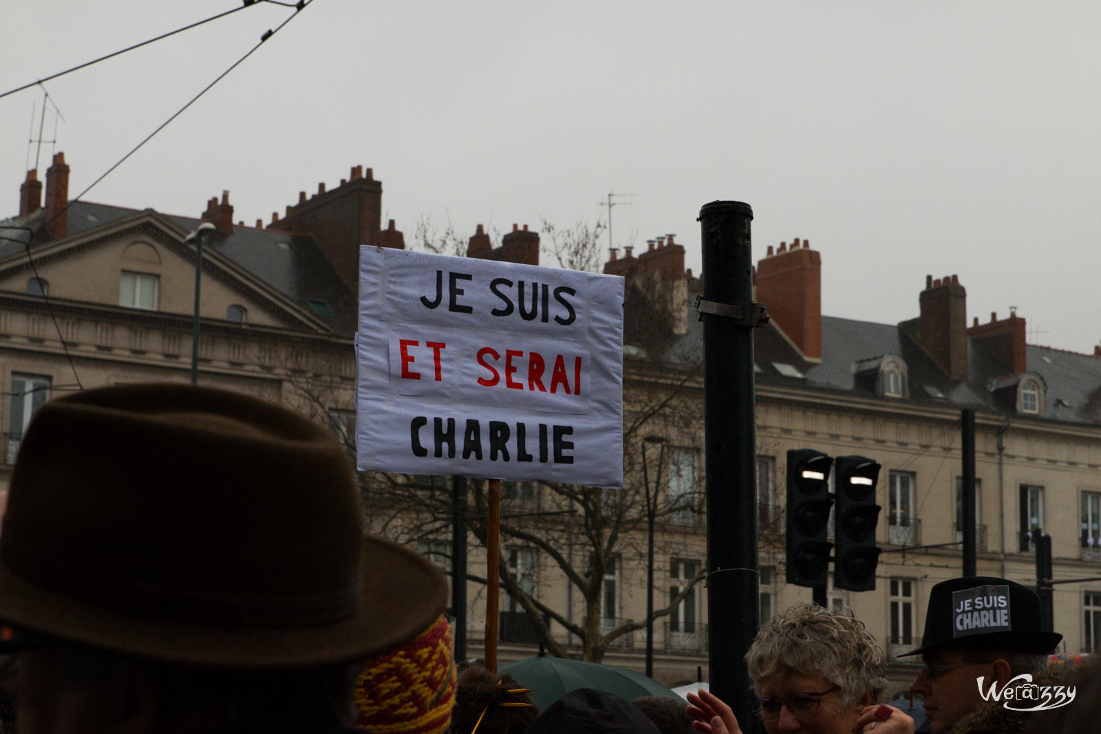 Charlie Hebdo, Nantes, Ville