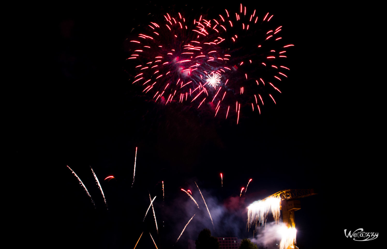 Feux d'artifices, Nantes, Ville