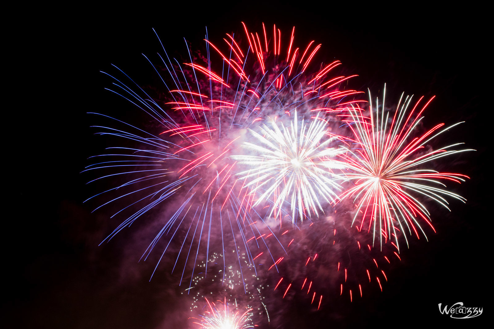 Feux d'artifices, Nantes, Ville