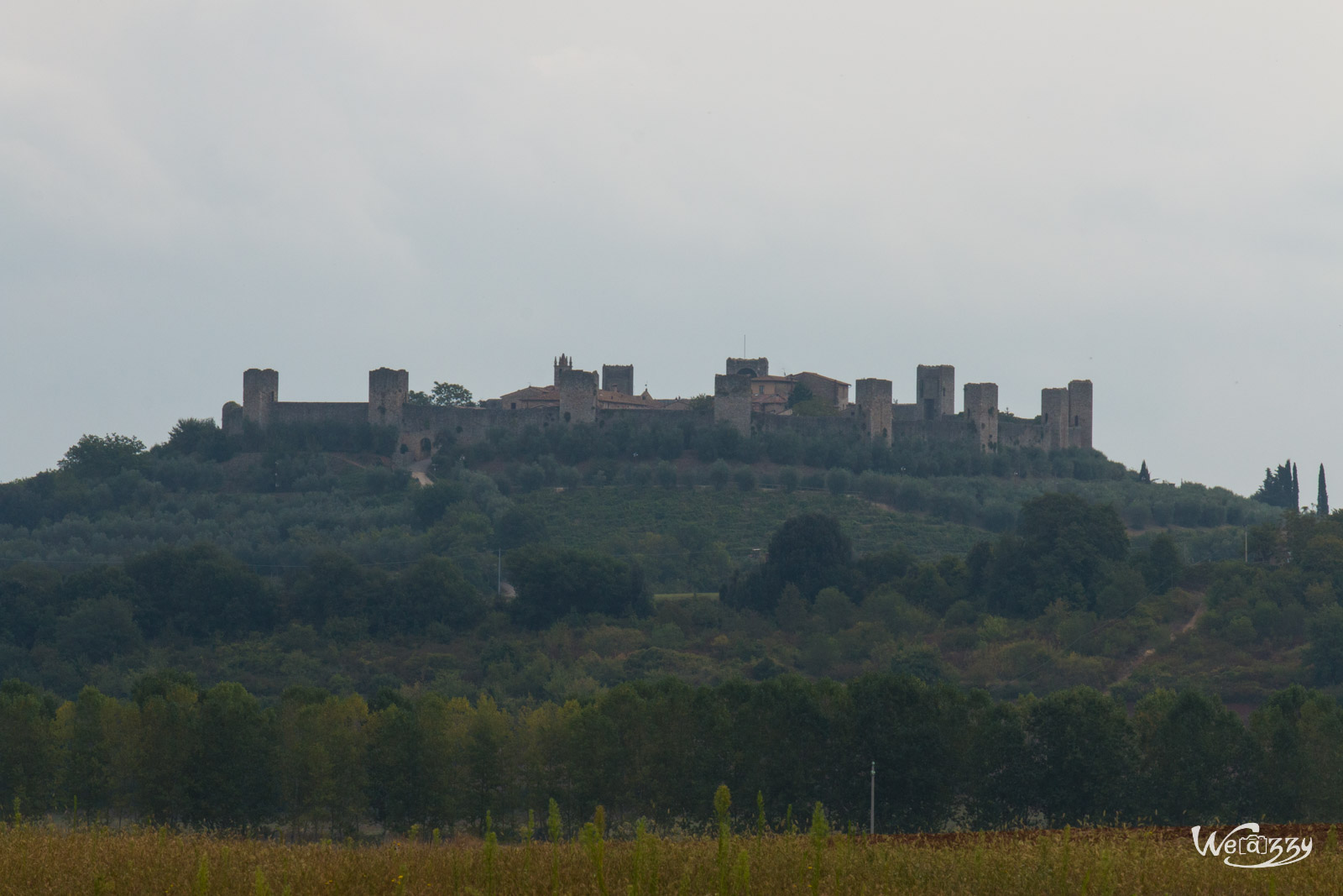 Italie, San Gimigiano & Monteriggioni, Toscane