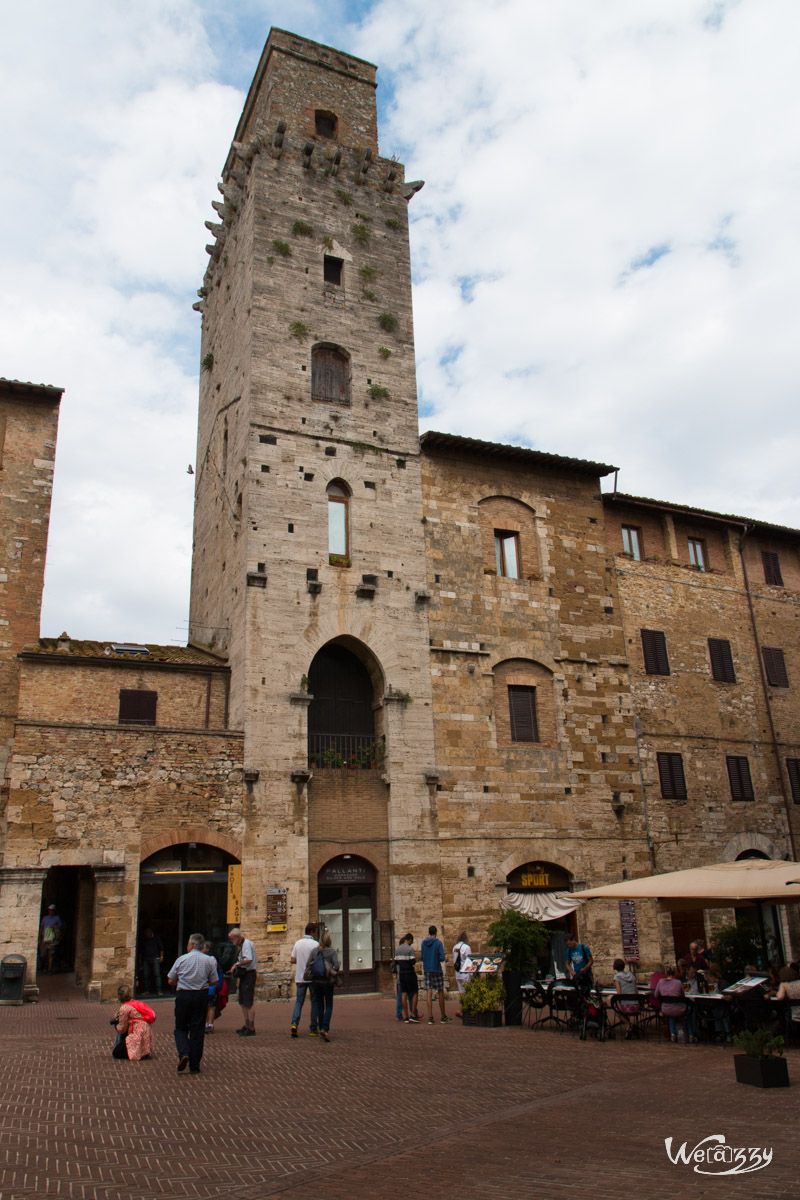 Italie, San Gimigiano & Monteriggioni, Toscane