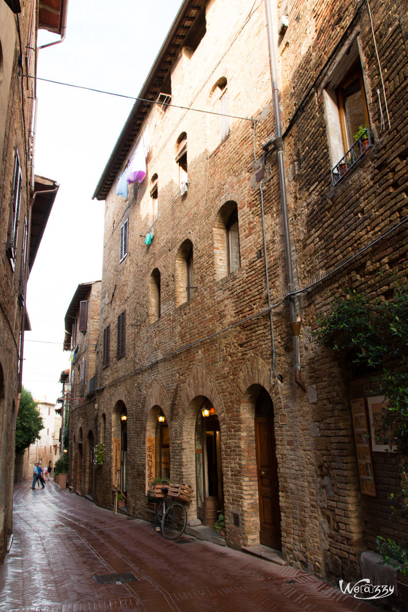 Italie, San Gimigiano & Monteriggioni, Toscane, Voyage