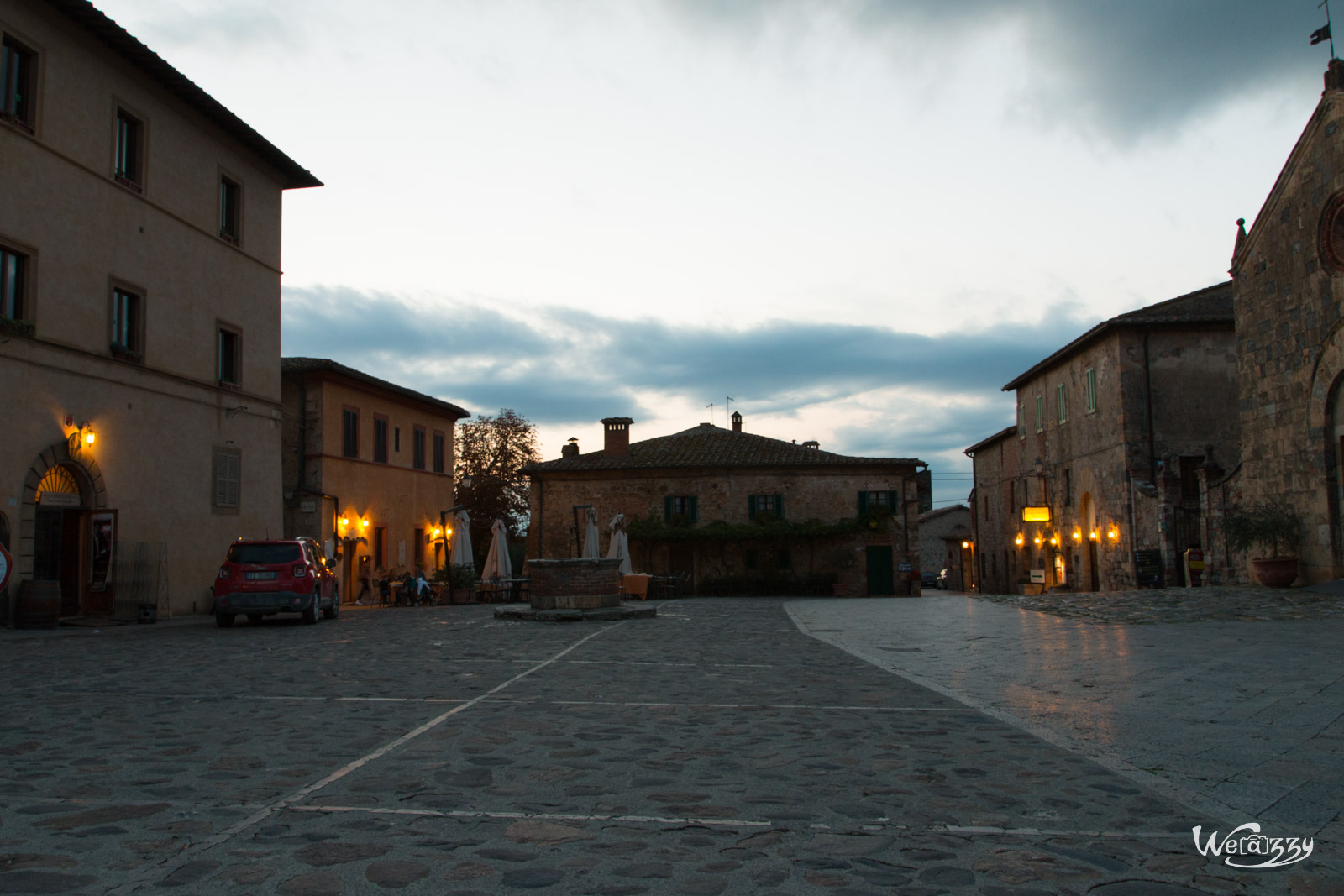 Italie, San Gimigiano & Monteriggioni, Toscane