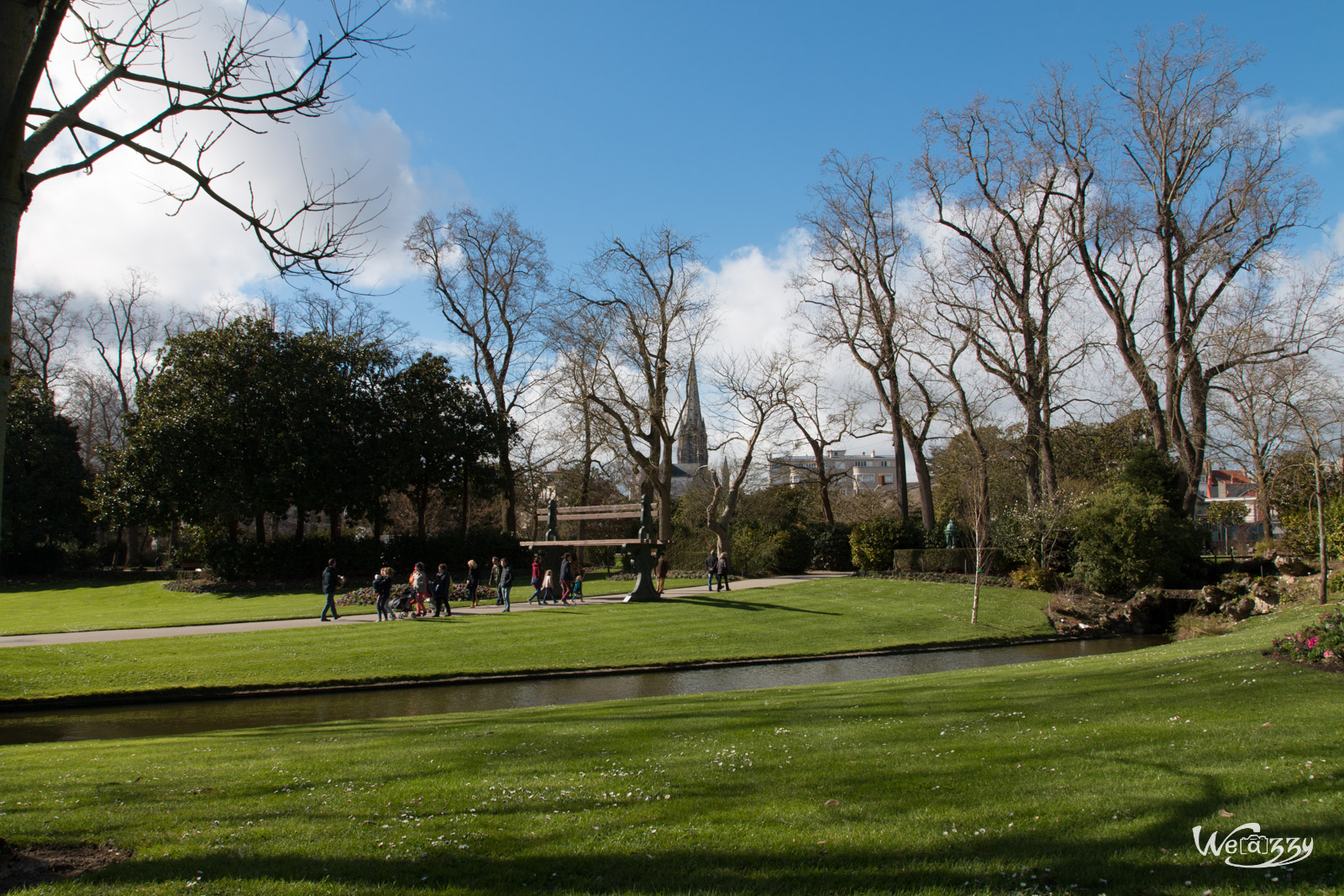 Jardin, Nantes, Printemps