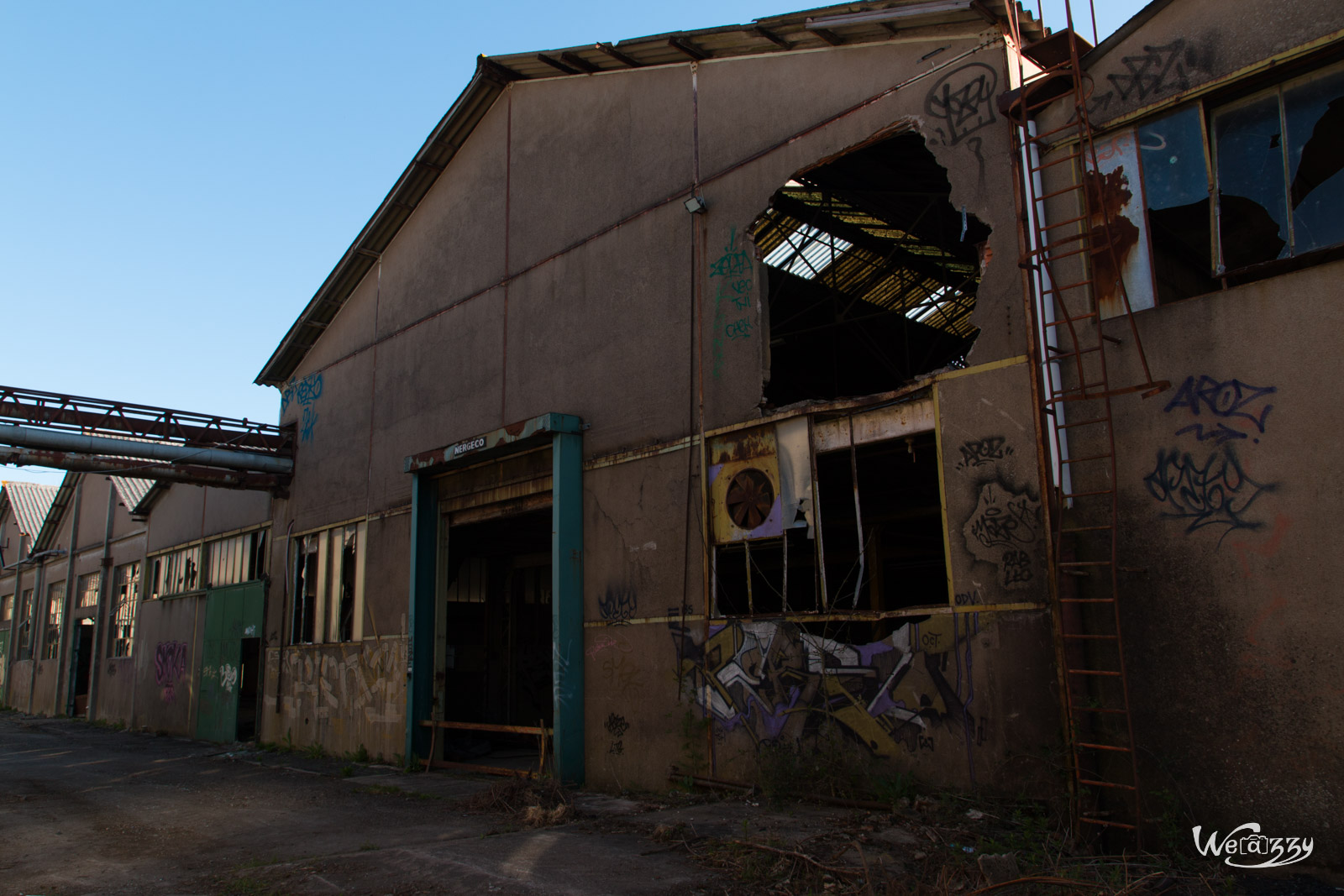 Urbex, abandonnee, usine