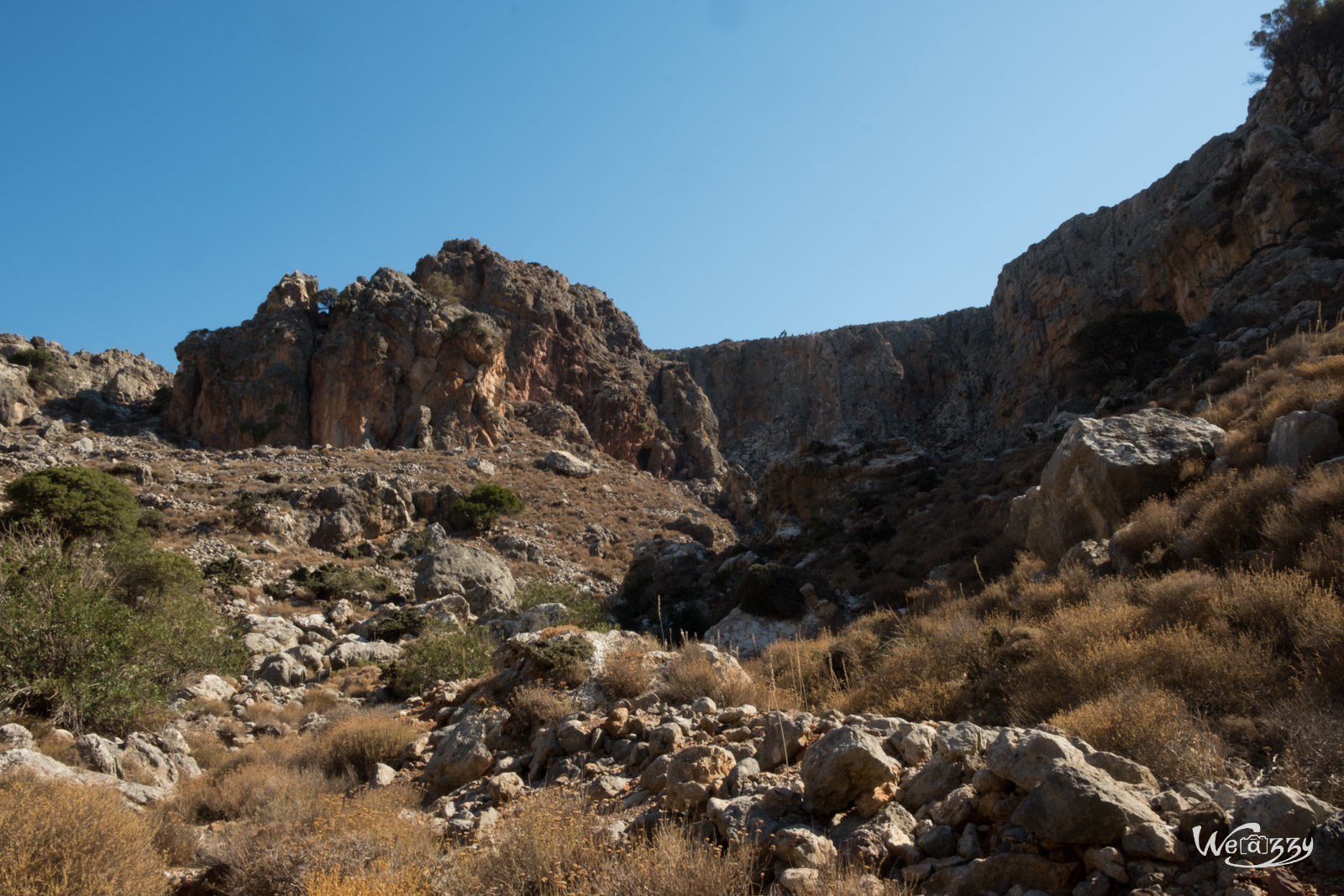 Crète, Deads Gorge, Montagne, Voyage