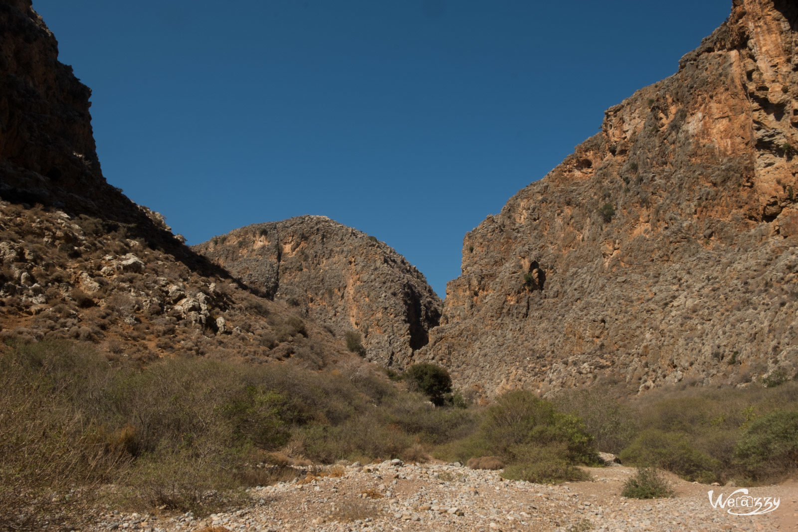 Crète, Deads Gorge, Montagne, Voyage