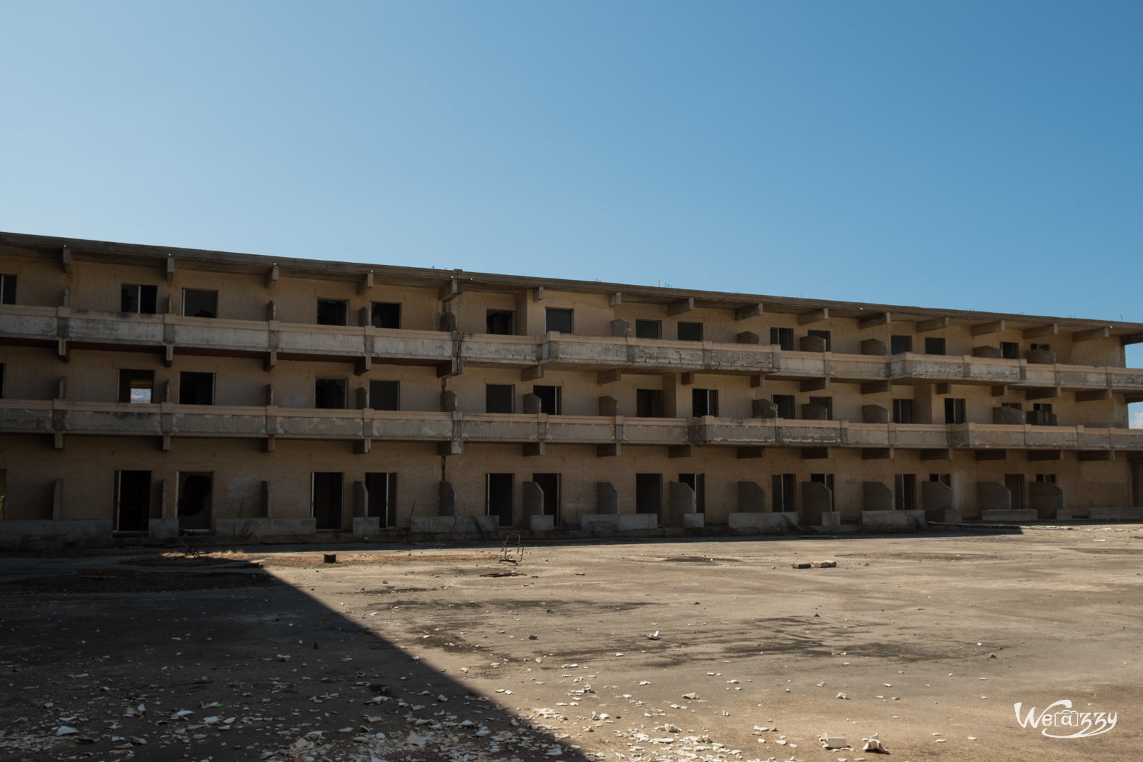 Abandonné, Crète, Hôtel, Urbex