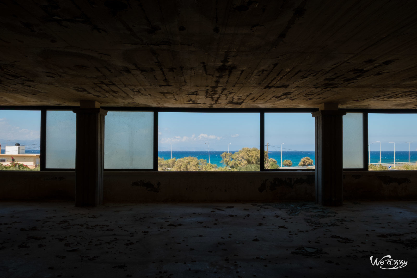 Abandonné, Crète, Hôtel, Urbex