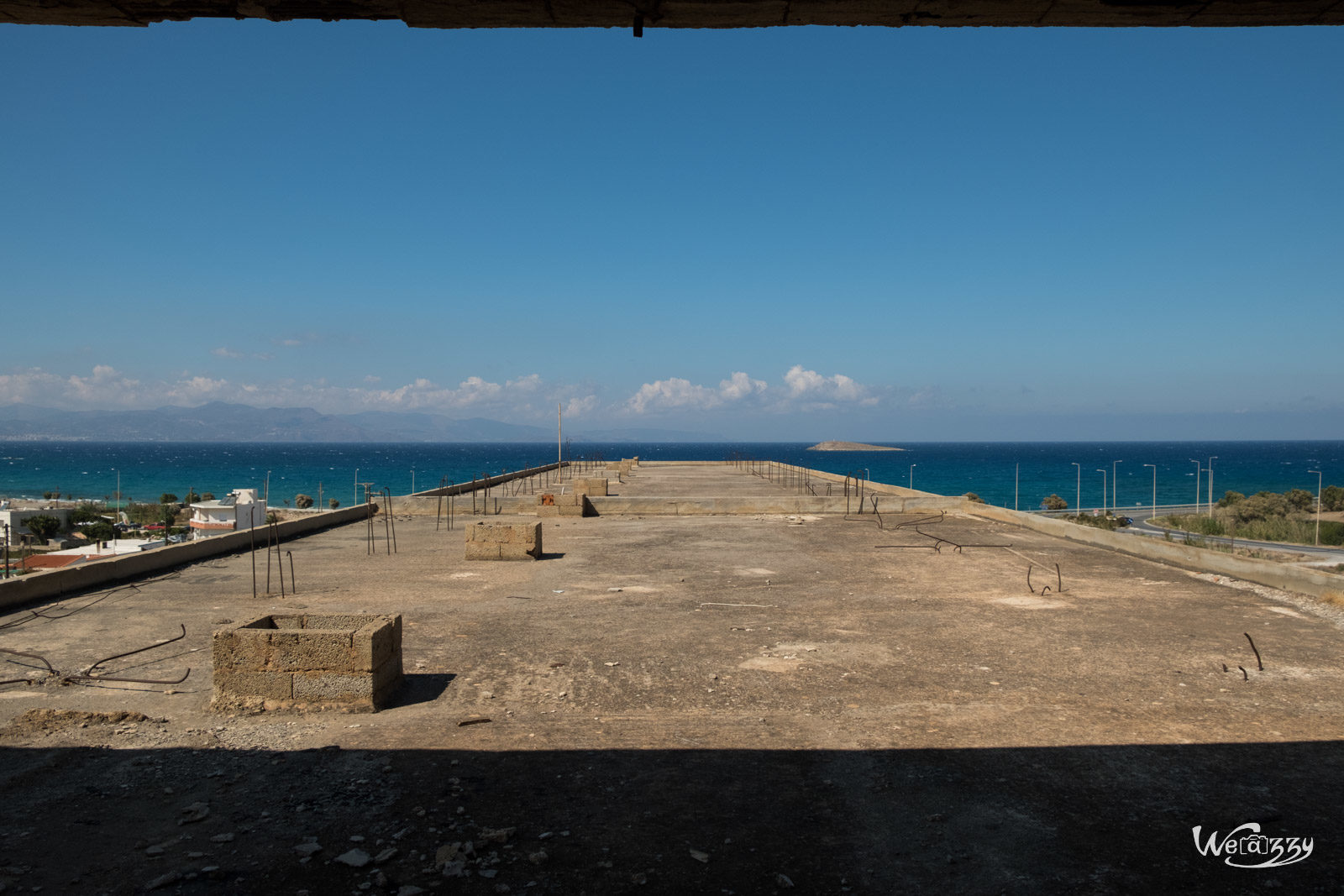 Abandonné, Crète, Hôtel, Urbex