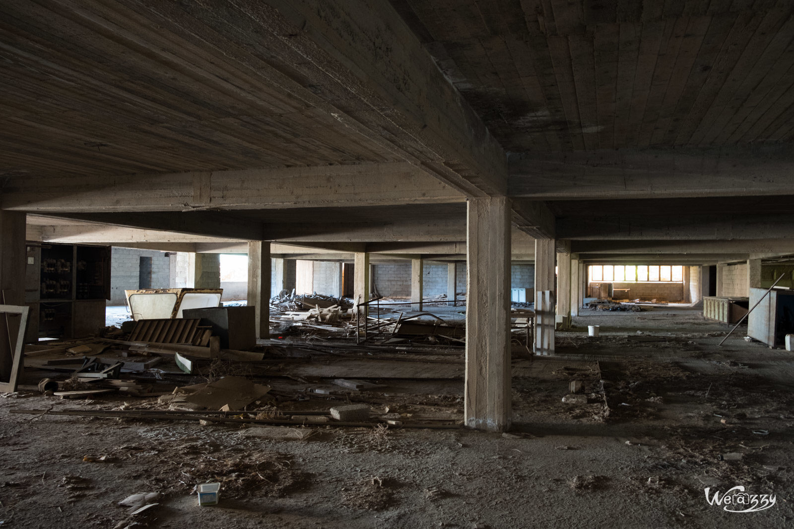 Abandonné, Crète, Hôtel, Urbex