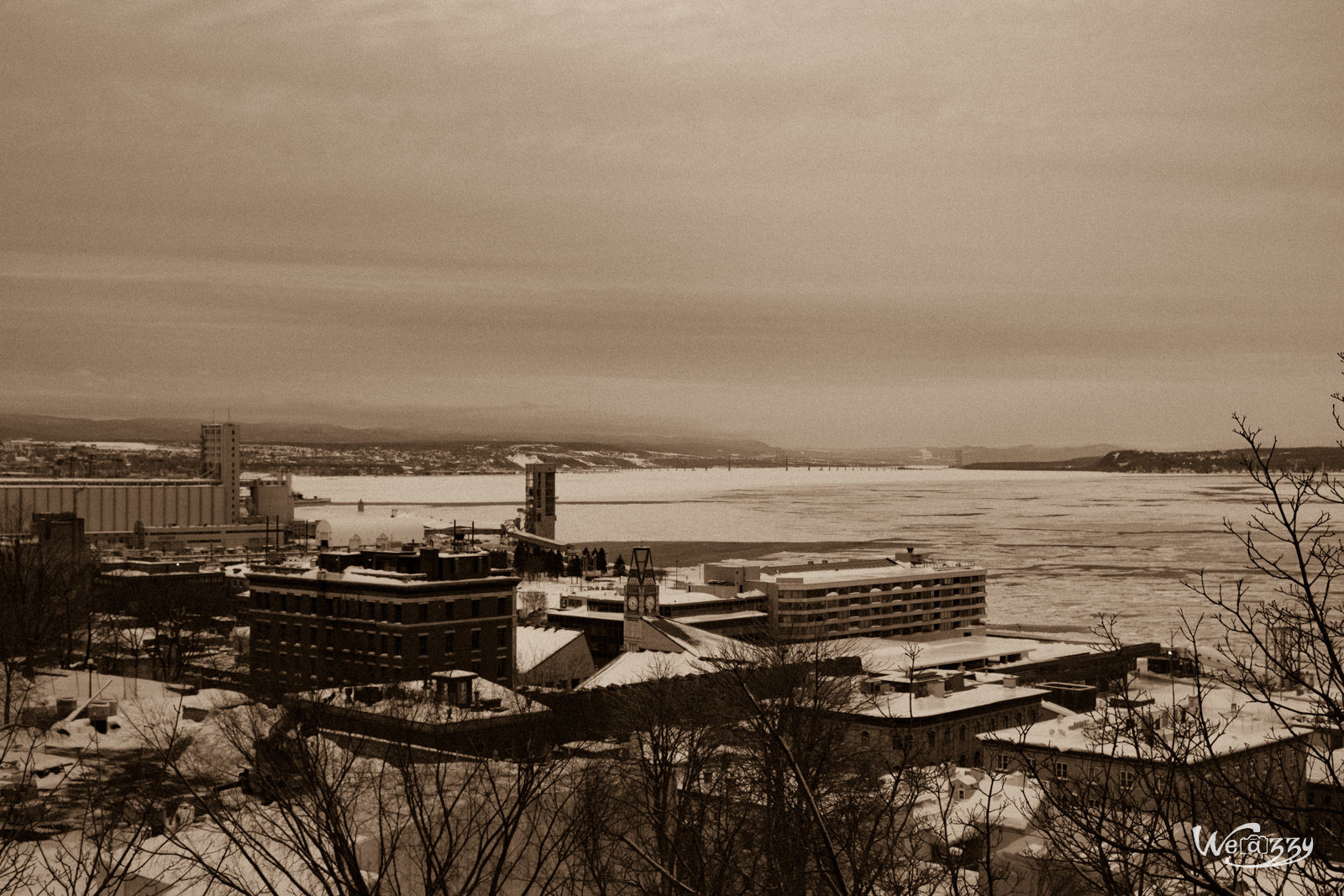 Canada, Québec, Saint-Laurent, hiver