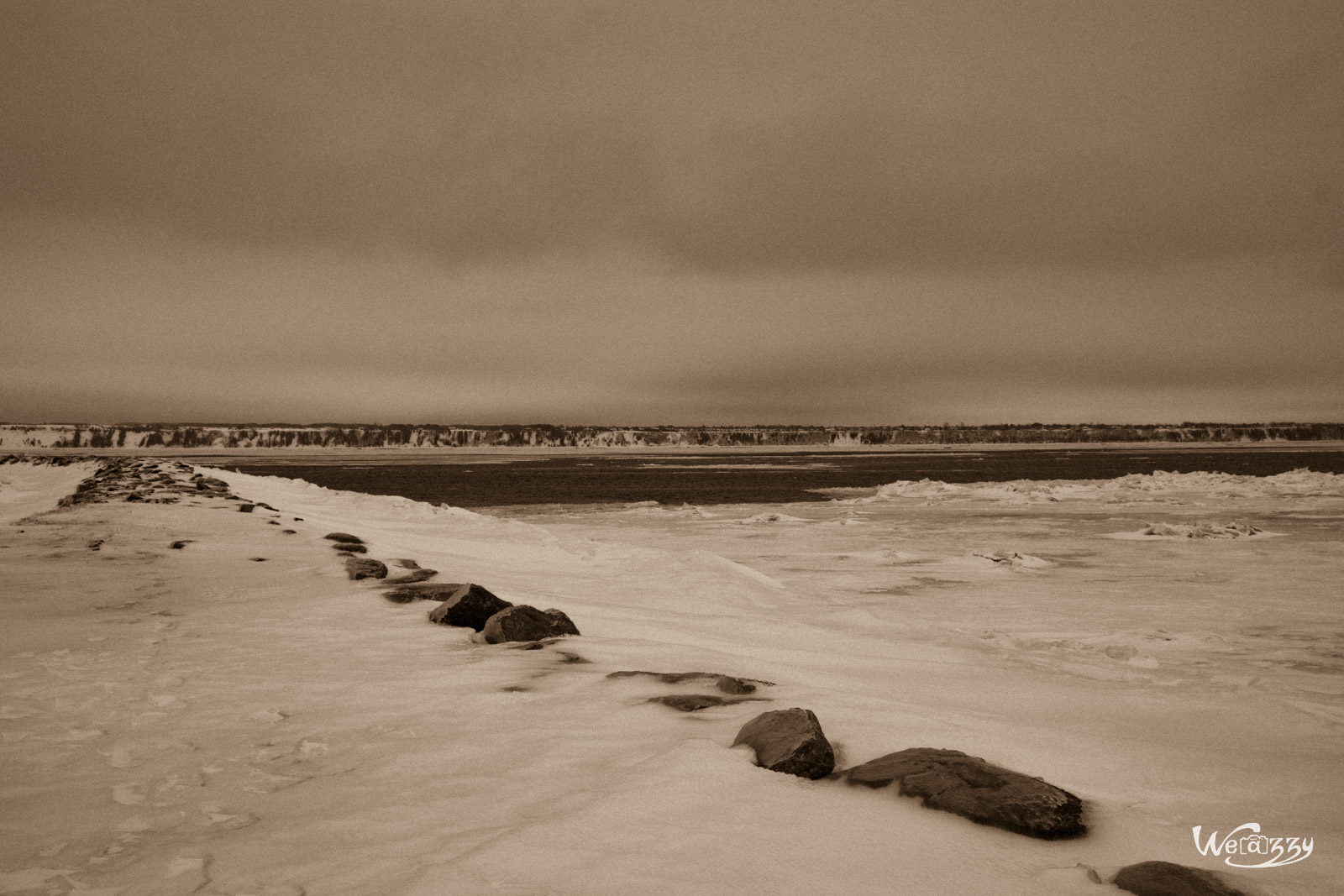 Canada, Québec, Saint-Laurent, hiver