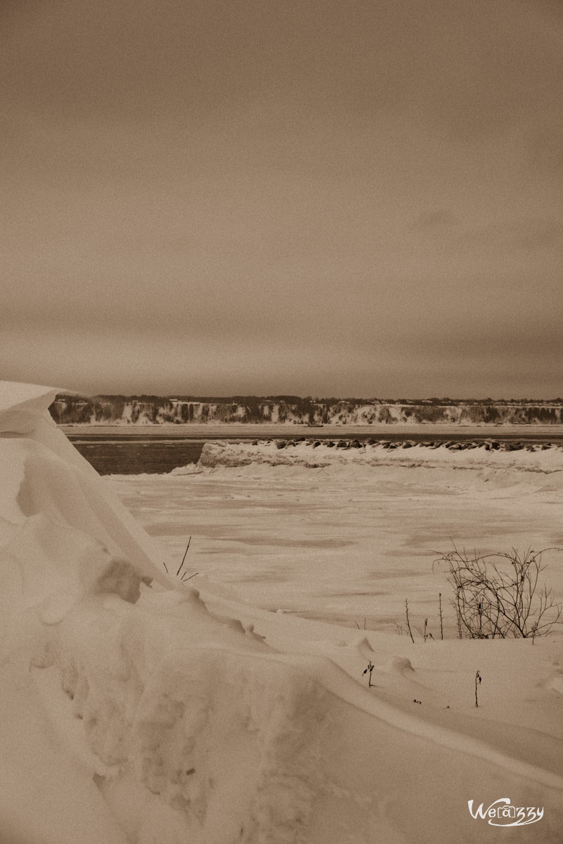 Canada, Québec, Saint-Laurent, hiver