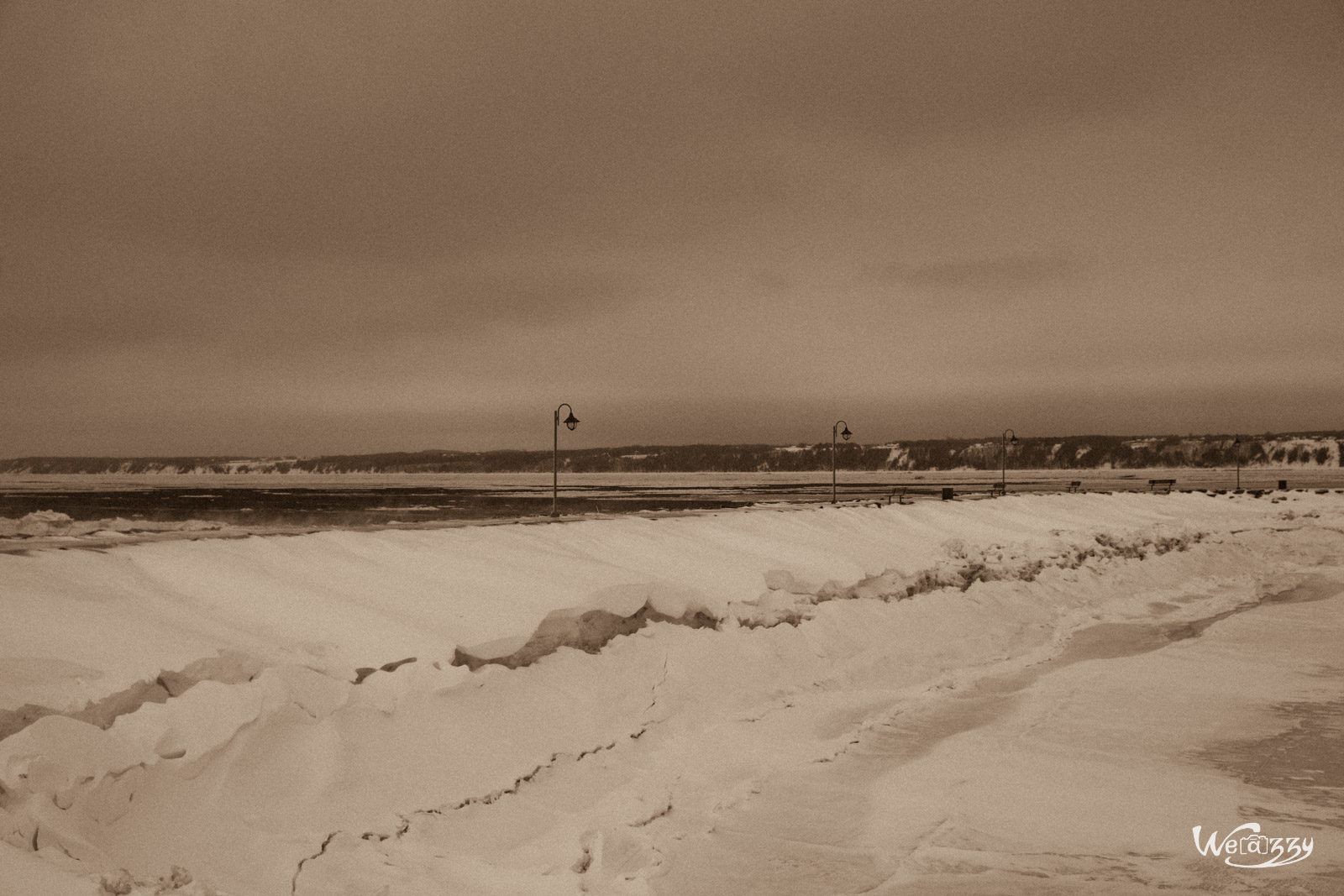 Canada, Québec, Saint-Laurent, hiver