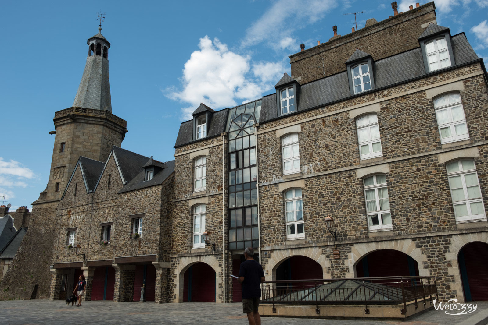 Bretagne, Château, Fougères, Ville