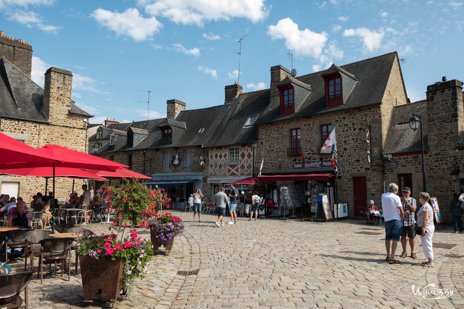 Bretagne, Château, Fougères, Ville