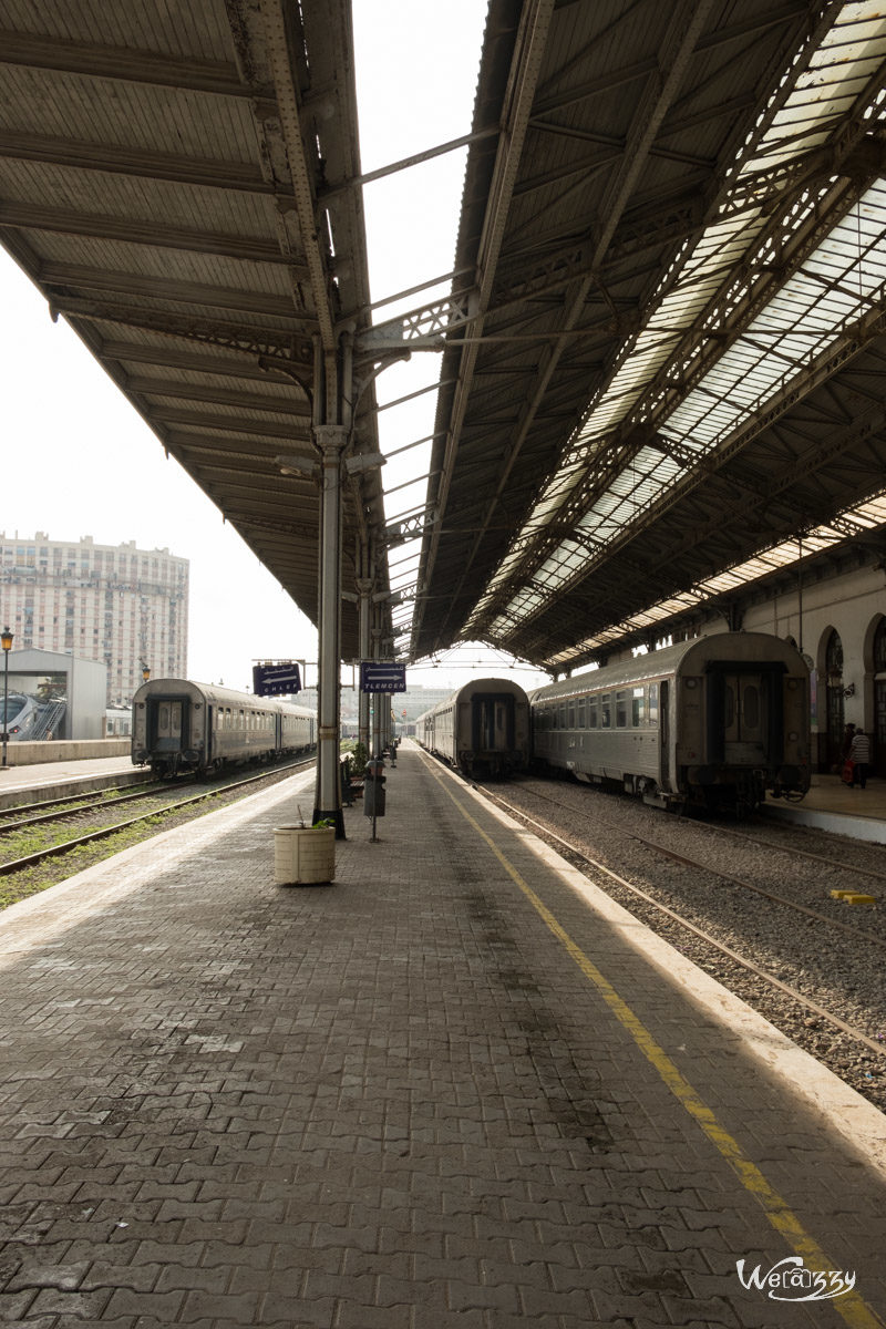 Algérie, Gare, Oran, Voyage